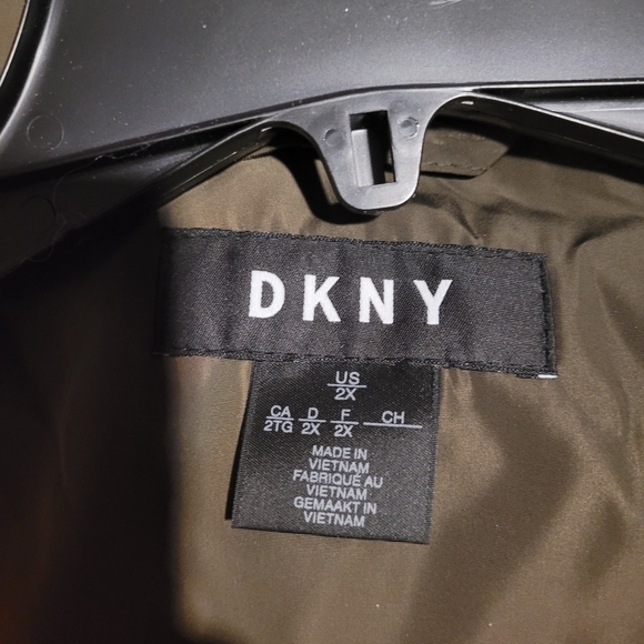 Faux Fur Trim Hood Puffer JacketDKNYC - Picture 11 of 11